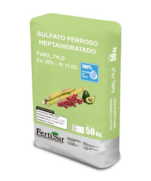 Sulfato Ferroso Heptahidratado | Fertilizante